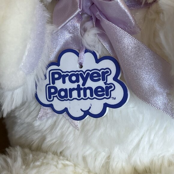 Vintage Plush Prayer Partner White Bear Hope Stuffed Animal Zondervan - Picture 3 of 10